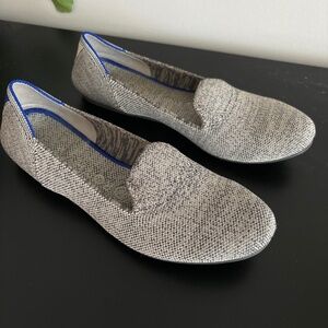 Rothy’s Grey and Blue Loafer, Size 7